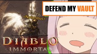 ALL DRAMA IN DEFENDING VAULT - DIABLO IMMORTAL