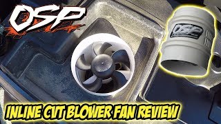 OSP Racing Inline CVT Blower Fan Overview - Polaris RZR XP Turbo Clutch Blower Cooler