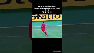 Champions League Final 2005 AC Milan Liverpool 3 - 3 #championsleague #goals #acmilan #liverpoolfc