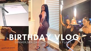 MY BIRTHDAY VLOG IN ATLANTA | ATL NIGHT OUT + Birthday Dinner + Luxury Birthday Gifts + Six Flags ..