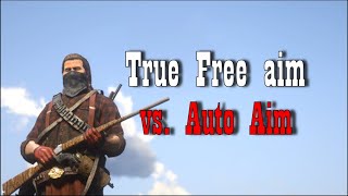 The True Free Aim vs. Auto Aim Experience (Red Dead Online)