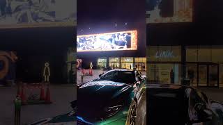 Green Aston Martin at Boulevard Riyadh City #short #Youtubeshort @ADIL EYE VLOGS.