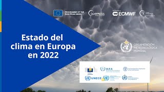 The State of the Climate in Europe 2022 report - Spanish