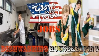 Work and Travel Housekeeping ve Dishwashing İşi Nedir?Maaşım Ne Kadardı?/Serkan USA