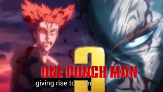 One Punch Man Season 3 Teaser + Announcement!!! || Review!!!