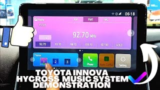 Toyota Innova Hycross Music System ✅ Details Review & Demonstrate ✅ #innovahycross