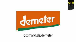 CITTI Markt - 1 Jahr Demeter Mitgliedschaft