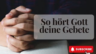 So HÖRT Gott deine GEBETE 🔥 | Gebete im Geist | Offenbarung durch den Heiligen Geist | Miriam Martin