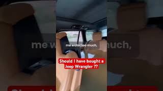 Should I have bought a Jeep Wrangler??  #jeep #flood