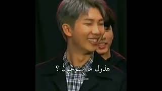 فصلات BTS في المقابلات اتحداك ماتضحك 😂