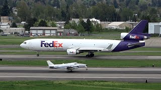 (4K) PDX Splendid Evening Plane Spotting - Portland, Oregon