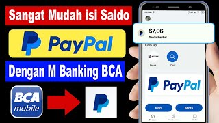 cara isi saldo paypal dengan m banking bca