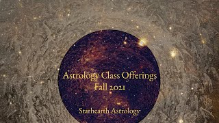 My Fall 2021 Astrology Classes