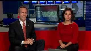 Keith Springer on Fox40- After-effects of Sandy and the consumer spending report released