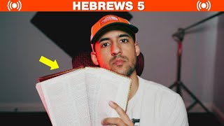 🔴HEBREWS 5 bible study🔴