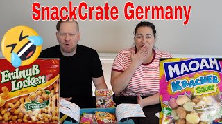 This box included one "seriously addictive" treat! SnackCrate Germany Unboxing and Review