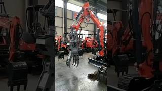 Chinese Brand OULIDE W35-5 crawler mini  excavator with 360 degree rotation hydraulic log grapple