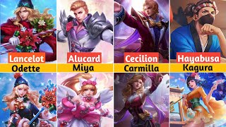 Mobile Legends Couple Hero Comparison