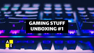 gaming stuff unboxing #1