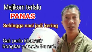 Mejikom Miyako terlalu PANAS nasi jadi KERING