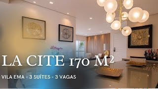 (VENDIDO) Espetacular Apto na Vila Ema - SJC - Edifício La Cite - 170 m²