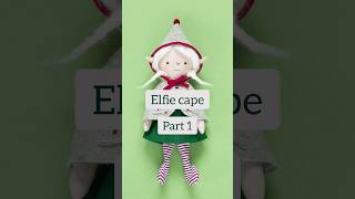 How to sew an elf cape for your doll #sewingcrafts #sewingtechniques #sewingstitches #artandcraft