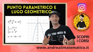 PUNTO PARAMETRICO E  LUOGO GEOMETRICO - GEOMETRIA CARTESIANA