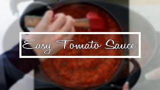 Easy Tomato Sauce