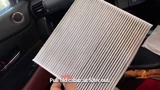 Let’s change cabin(pollen)Air Filter  on Lexus RX series.