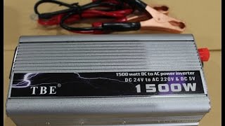 Unboxing TBE 1500 Watt