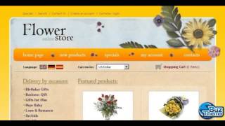 Download Flower Shop OsCommerce Template by  Matrix TM