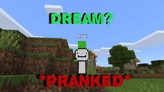 FAKE DREAM PRANK In The Hive - MCPE