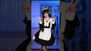 Newly learned🥰happy Friday #maid #maidoutfit #dance #fingerdance #catearheadphones #cosplayer