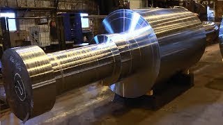 Dangerous Superpower Largest Lathe Fastest Cutting Work Easy CNC Technology -2017