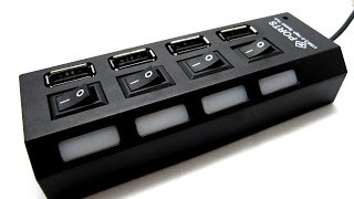 USB 2.0 4-Port Hub