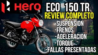 HERO ECO 150 TR - REVIEW COMPLETO.