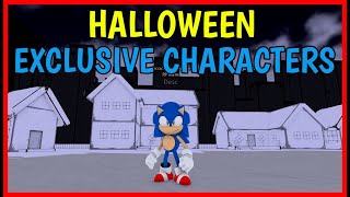 How to get all HALLOWEEN EXCLUSIVE CHARACTERS in FPE RANDOM PAPERS SKETCH RP Roblox