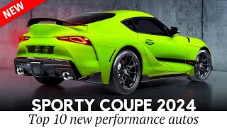 10 Upcoming Coupe Sportscars Mixing Agile Designs with Power and Luxury