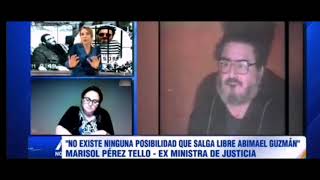 Juliana Oxenford furiosa con Abimael Guzmán