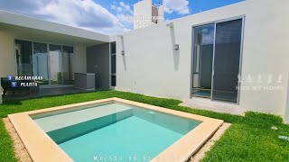 $3,990,000mxn)1 piso,3 recámaras, piscina, 4.5 baños llama al. MX(+52)99-93-96-00-74