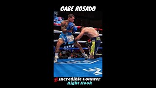 Ultra Slow Mo: Gabe Rosado's Incredible Counter Right Hook I #BoxingTutorial #shorts