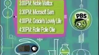 PBS Kids Schedule ID - Science Lab (WXNC Late 2006)