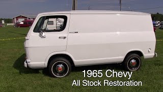 1965 Chevy Van. All Stock Restoration.