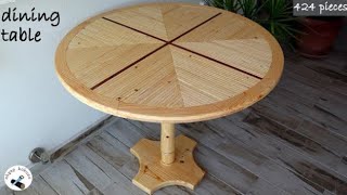 How To Make A Round Dining Table