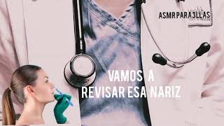 ASMR  DOCTOR TE VAS A OPERAR TU NARIZ #asmr #roleplay #doctor