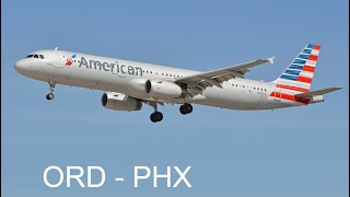 TRIPREPORT| ORD-PHX AMERICAN AIRLINES A321