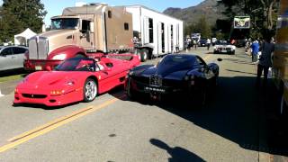 Huayra pass F50 at Quail