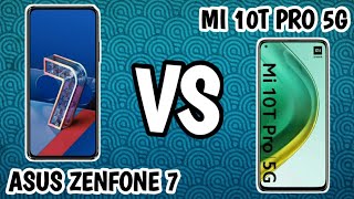 mi 10T PRO 5G vs asus ZENFONE 7