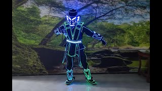 High Quality LED Tron Dance Suit with Mask WL-317