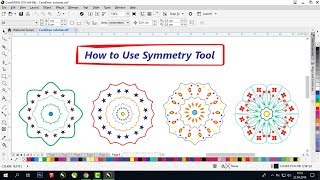 How to Use Symmetry in Coreldraw